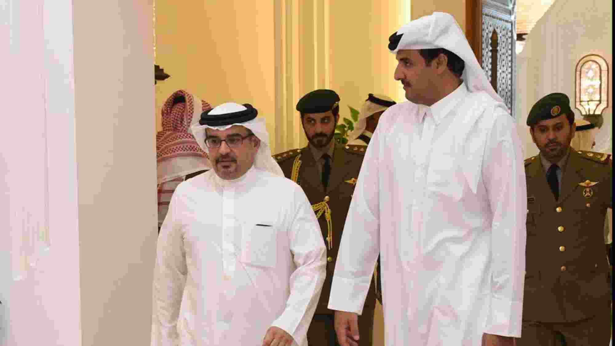 ولي العهد القطري ونظيره البحريني يجتمعان في نيويورك