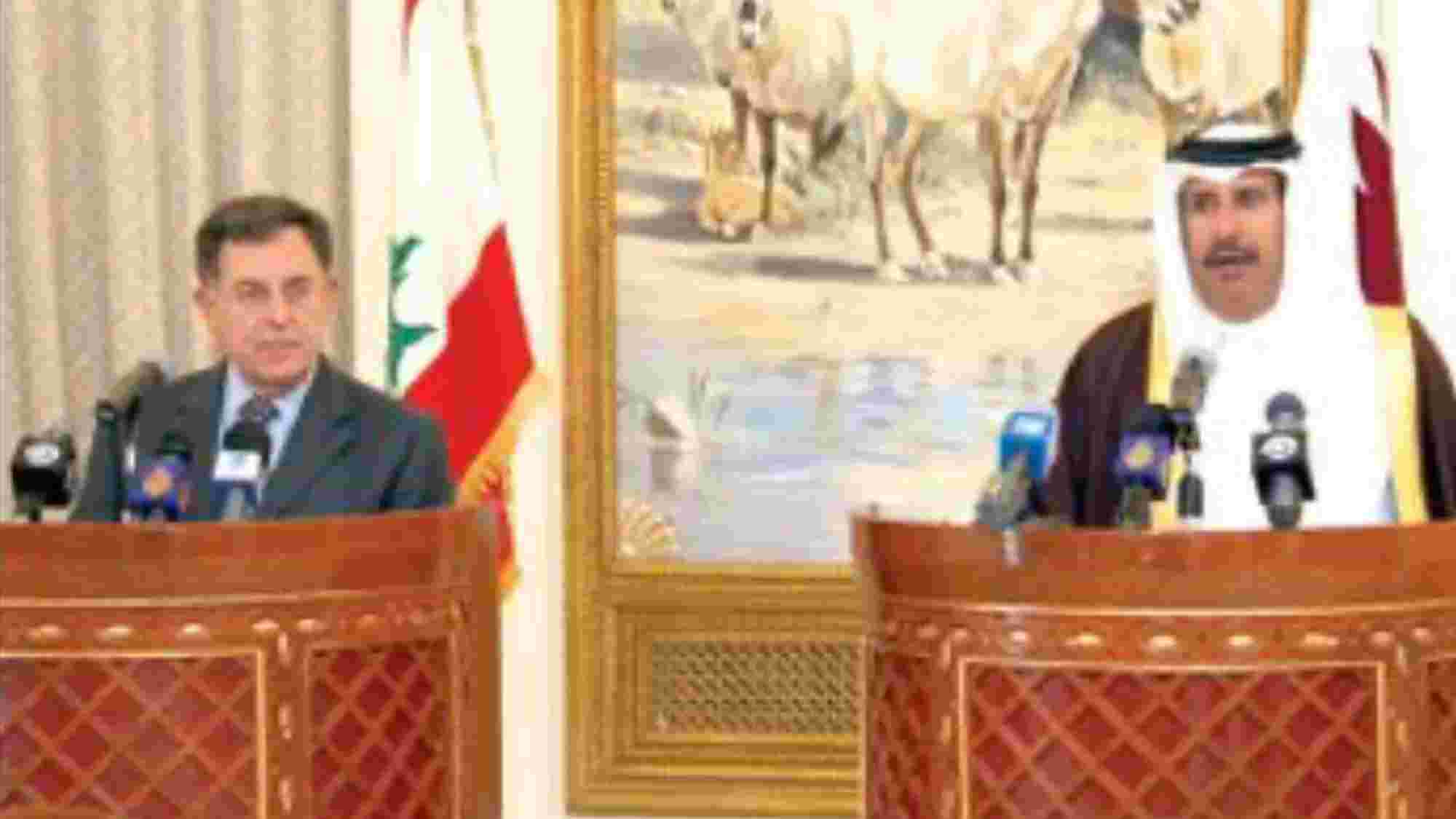 حمد بن جاسم يطالب حكومة نوري المالكي بأن تكون لكل العراقيين