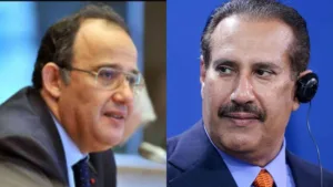 حمد بن جاسم والطيب الفاسي يبحثان تنمية علاقات قطر والمغرب