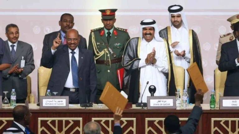 الوساطة القطرية تعلن توقيع وثيقة الدوحة للسلام في دارفور