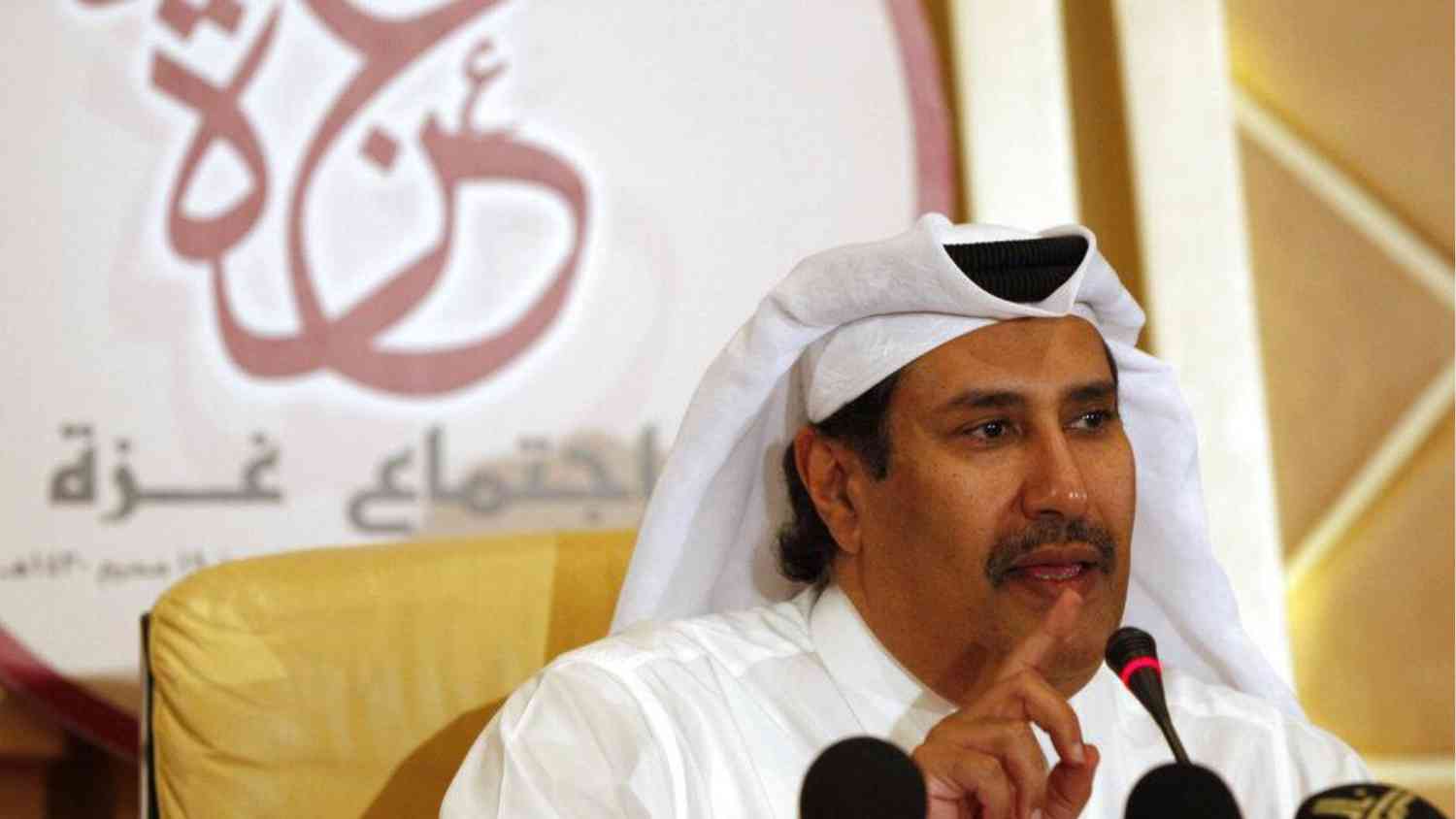 حمد بن جاسم: فتح المكتب التجاري الإسرائيلي بالدوحة مرهون بالسلام