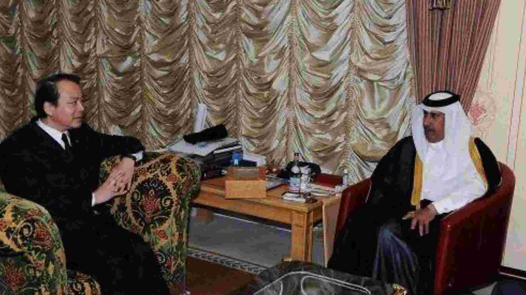 حمد بن جاسم: نأمل أن تعزز وسائل الإعلام تعاون قطر والصين