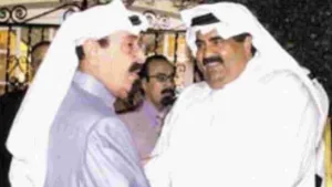 أمير قطر وولي عهد السعودية يبحثان الأوضاع بالأراضي الفلسطينية