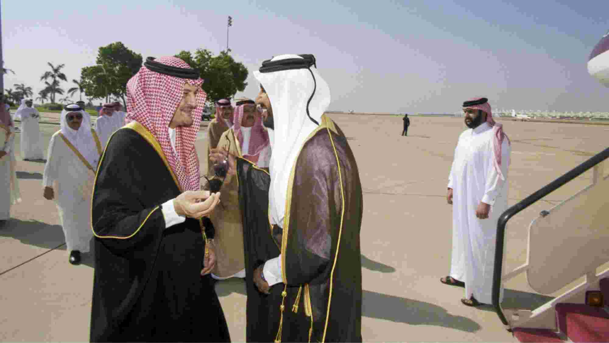 رسالة لحمد بن جاسم من الفيصل بشأن العلاقات القطرية السعودية