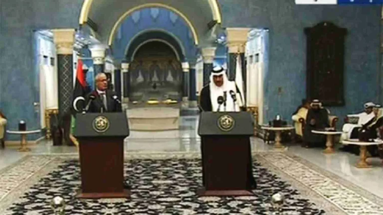 حمد بن جاسم ينفي وجود أي أطماع قطرية في ليبيا