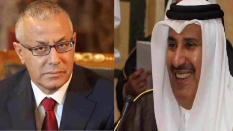 حمد بن جاسم وعلي زيدان يبحثان تنمية تعاون قطر وليبيا