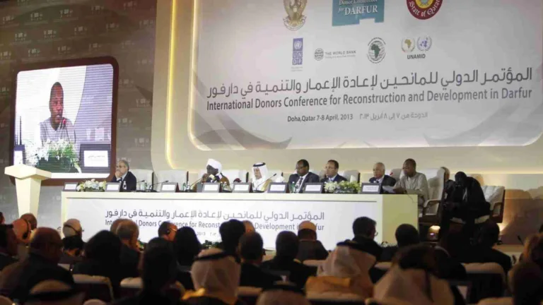 3.6 مليارات دولار تعهدات مؤتمر الدوحة لإعمار دارفور