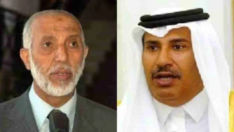 حمد بن جاسم يبحث مع بلخادم سبل تعزيز علاقات قطر والجزائر