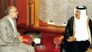 حمد بن جاسم يبحث مع وزير خارجية إيران تطورات الأحداث في سوريا