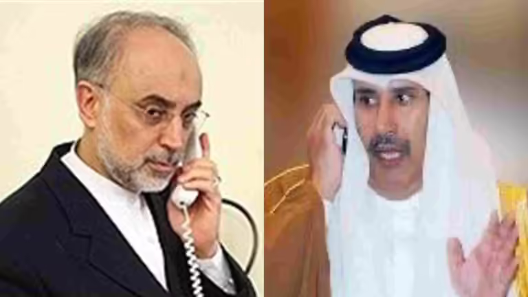 حمد بن جاسم يبحث مع صالحي سبل تعزيز علاقات قطر وإيران