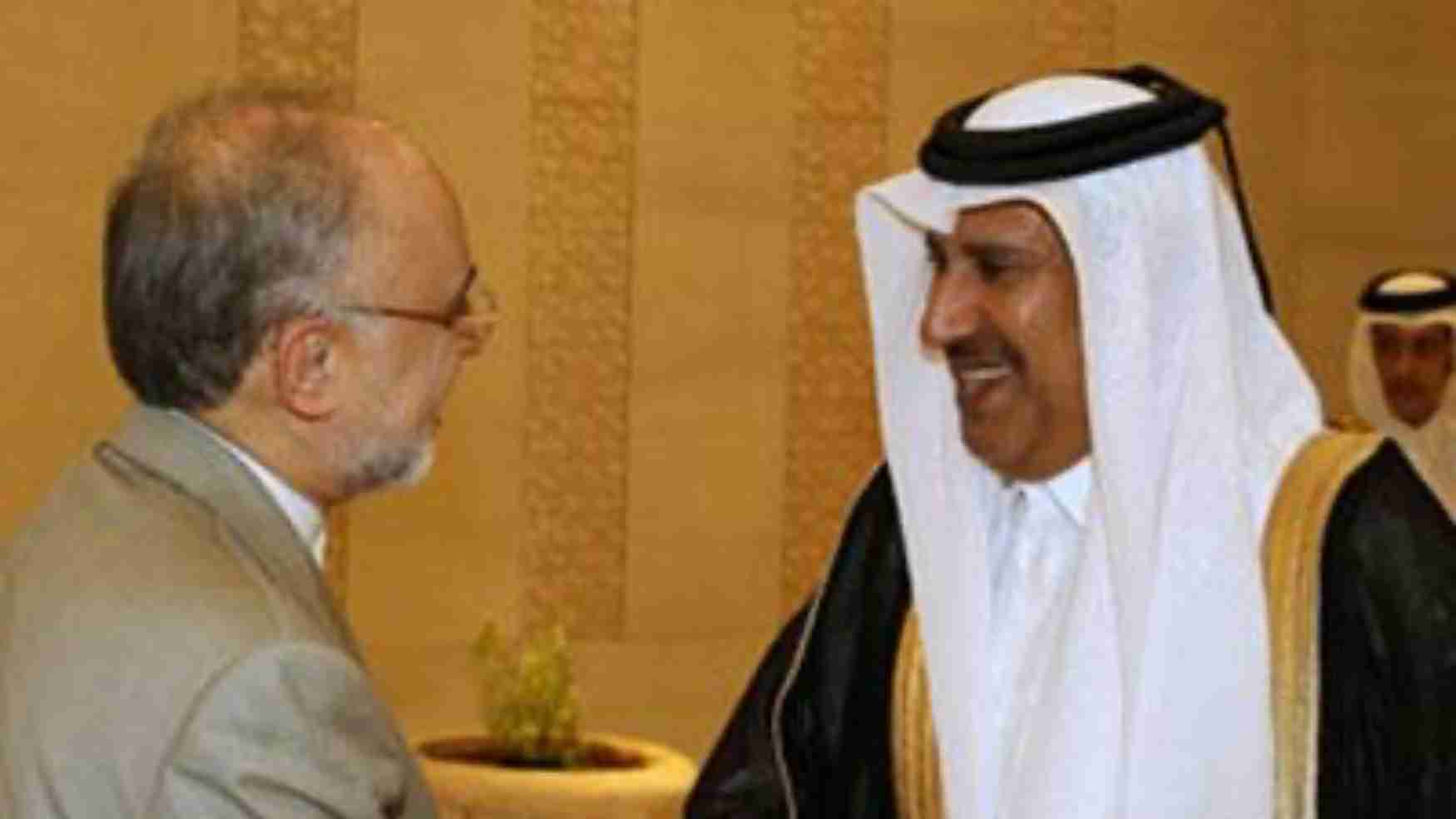 حمد بن جاسم يبحث مع صالحي تنمية علاقات الدوحة وطهران