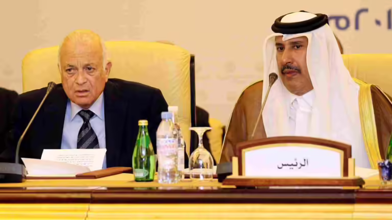 حمد بن جاسم: الجامعة العربية لا تتعجل تدويل أزمة سوريا