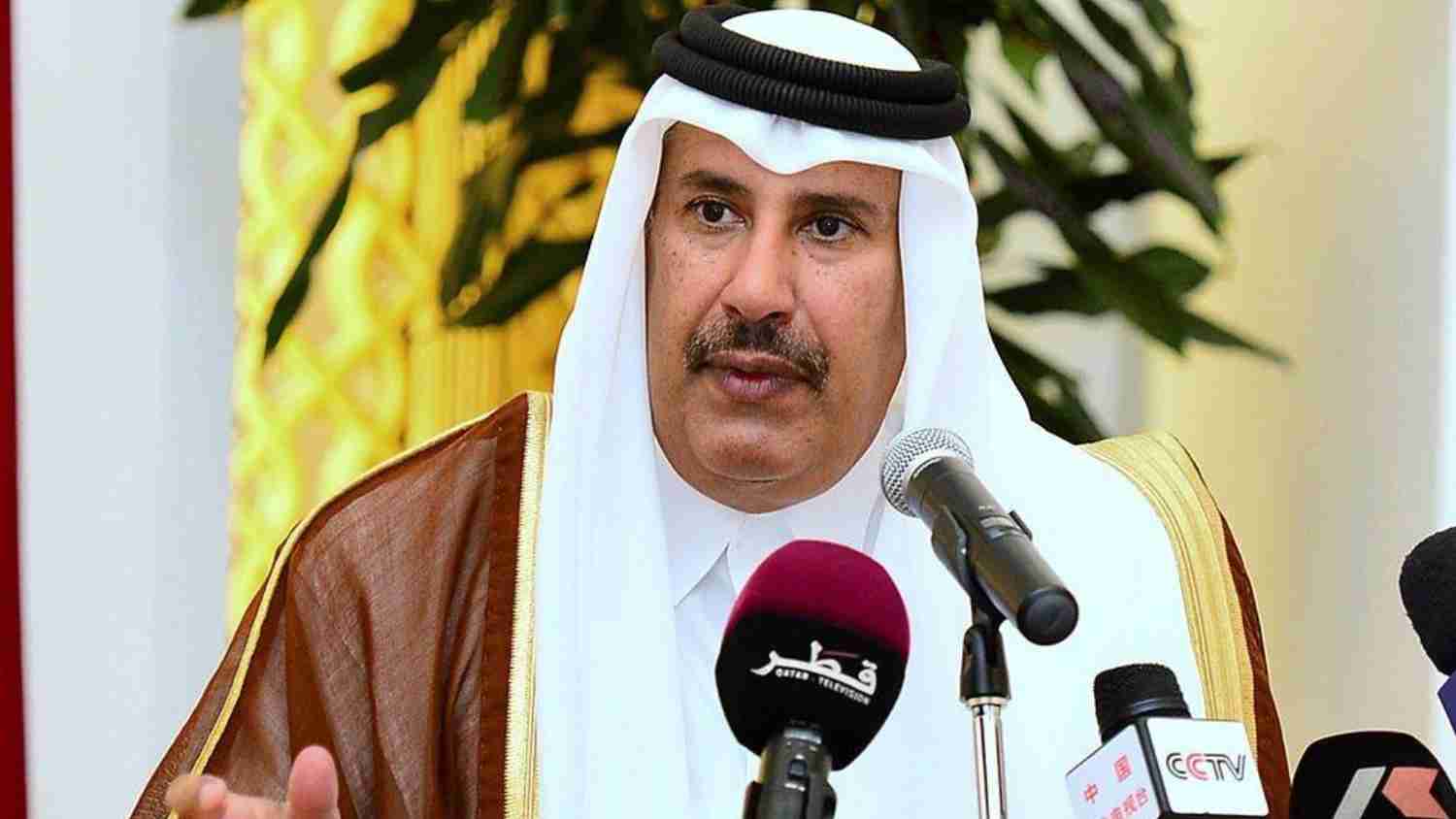 حمد بن جاسم يؤكد دعم قطر للاقتصاد المصري