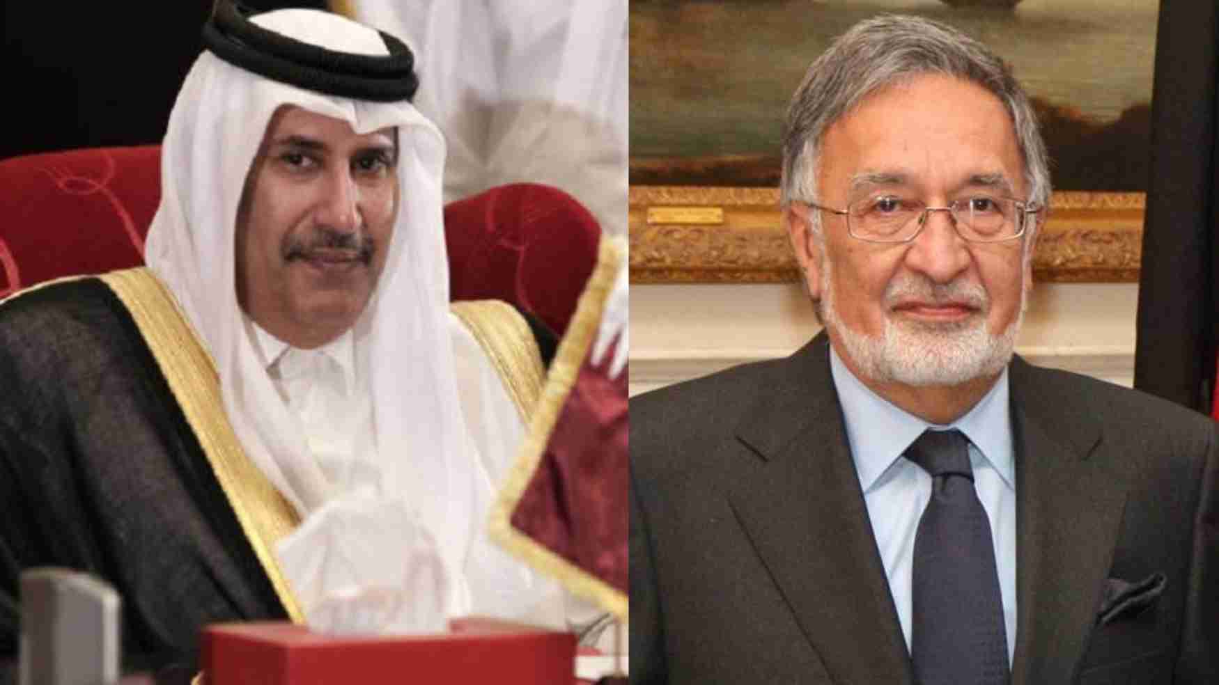 حمد بن جاسم يستعرض مع زالمي رسول العلاقات بين الدوحة وكابل