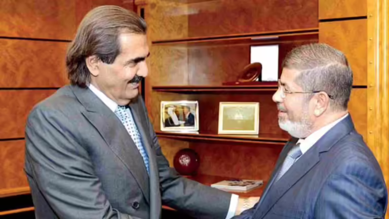 أمير قطر والرئيس مرسي يلتقيان على هامش اجتماعات للأمم المتحدة