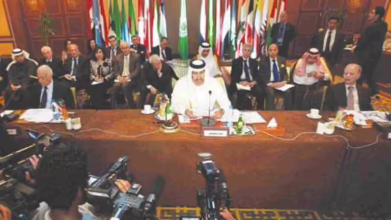 وزراء الخارجية العرب يدعون إلى تشكيل قوات حفظ سلام في سوريا