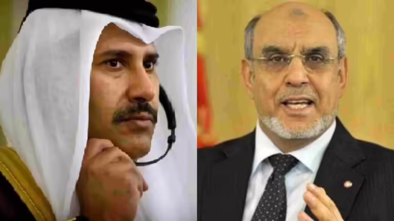 حمد بن جاسم يبحث مع رئيس وزراء تونس تطورات أزمة سوريا