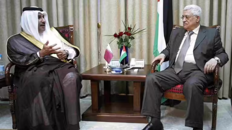 حمد بن جاسم في غزة لمحاولة حل أزمة تشكيل الحكومة الفلسطينية