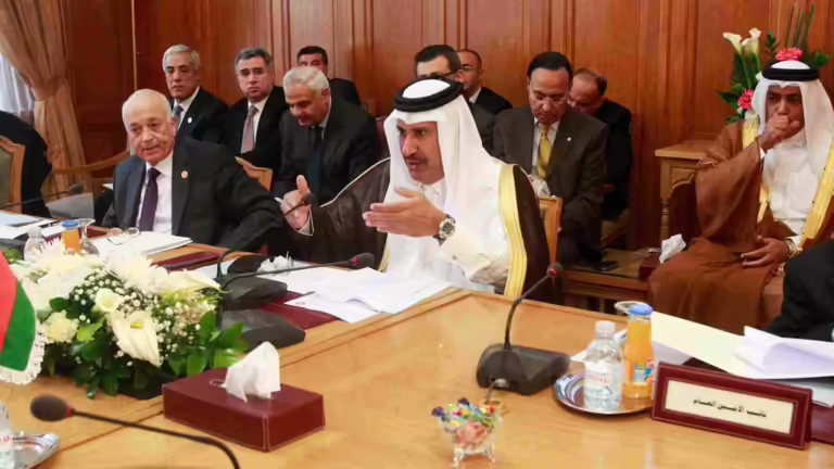 حمد بن جاسم يجدد الدعوة إلى تدخل قوات عربية في سوريا