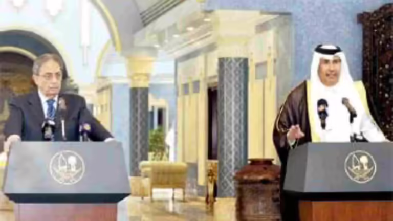 حمد بن جاسم: مطلوب رد عربي واضح على توسع الاستيطان الإسرائيلي