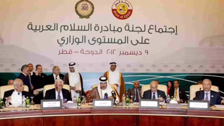 حمد بن جاسم يدعو إلى إعادة تقييم مبادرة السلام العربية