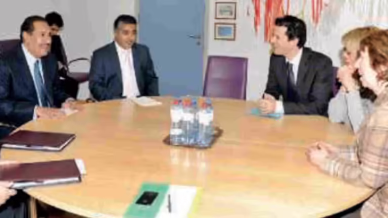 حمد بن جاسم يبحث مع مسؤولين أوروبيين سبل حل الأزمة السورية