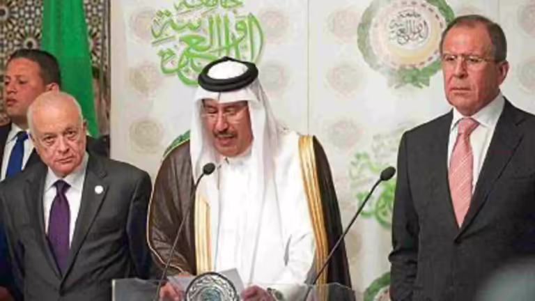 حمد بن جاسم يعلن تفاصيل خطة عربية روسية لحل الأزمة السورية