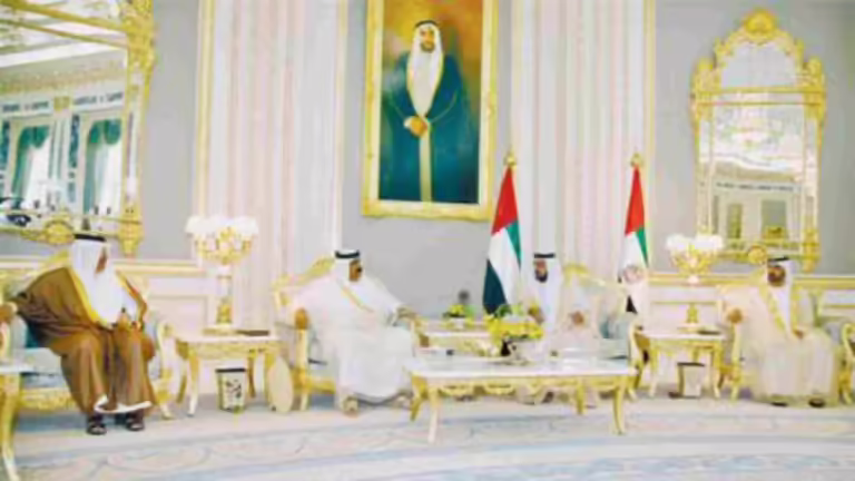 قمة قطرية إماراتية في العين لبحث العلاقات والقضايا المشتركة