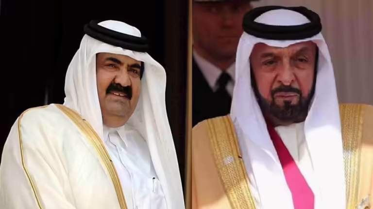 رسالة لأمير قطر من ولي عهد أبوظبي بشأن العلاقات الثنائية