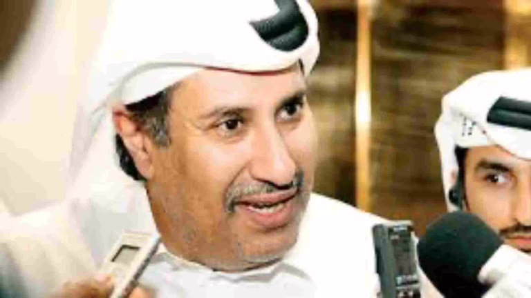 حمد بن جاسم يستعرض مشروع قانون حماية الحدود البرية لقطر