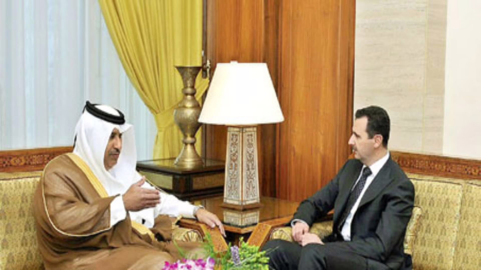 حمد-بن-جاسم-بشار-الأسد