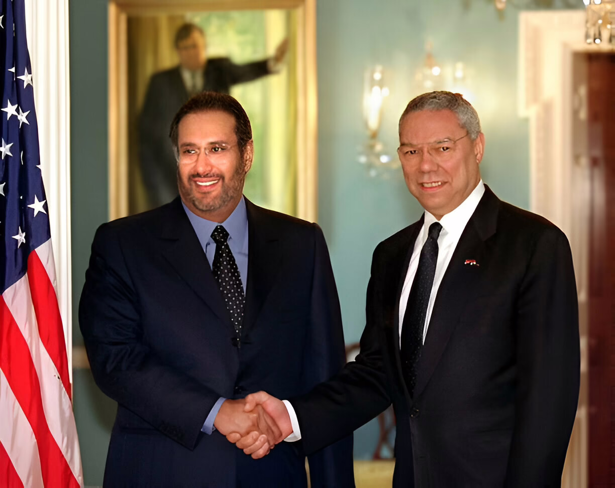 حمد-بن-جاسم-و-كولن-باول