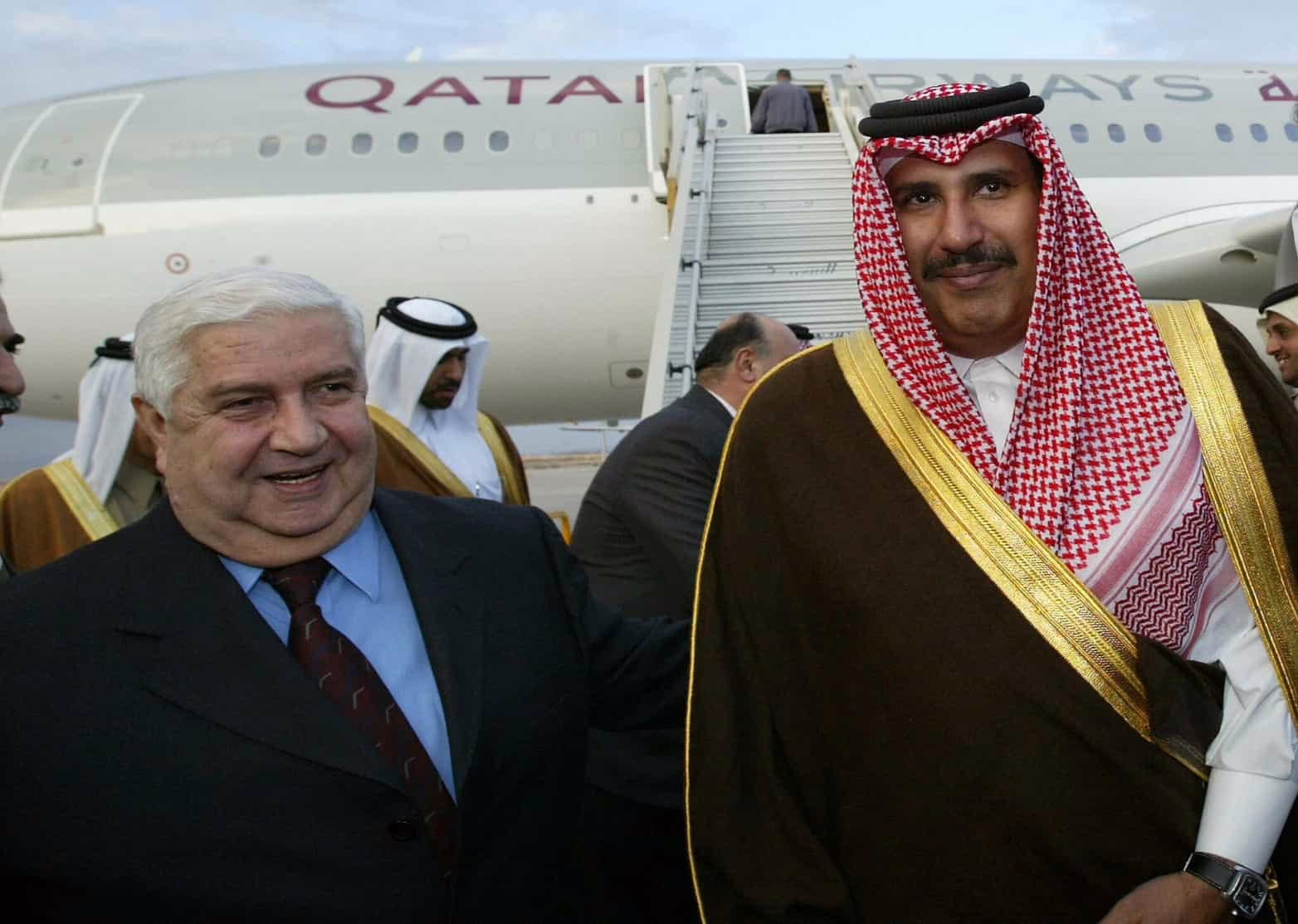 حمد-بن-جاسم-و-وليد-المعلم