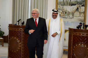 حمد-بن-جاسم- فرانك- فالتر- شتاينماير