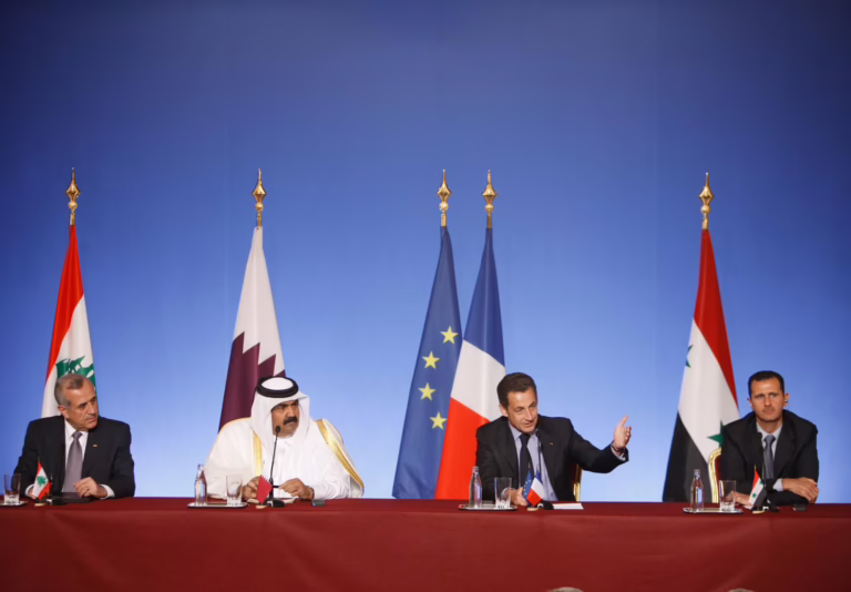 حمد_بن_خليفة_بشار_ساركوزي