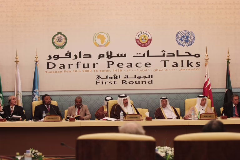 رئيس الوزراء يترأس الجولة الأولى من محادثات سلام دارفور – 10 فبراير 2009