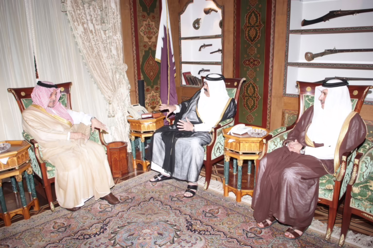 سمو الأمير حمد بن خليفة يستقبل وزير الخارجية السعودي – 14 مارس 2009