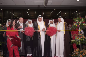 رئيس الوزراء الشيخ حمد بن جاسم يفتتح معرض مشروع قطر – 27 أبريل 2009