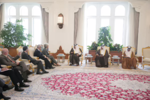 رئيس الوزراء الشيخ حمد بن جاسم يستقبل وزيرة الاقتصاد الفرنسية – 11 مايو 2009