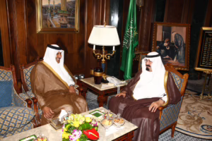 رئيس الوزراء الشيخ حمد بن جاسم بن جبر آل ثاني في زيارة إلى السعودية – 1 سبتمبر 2009