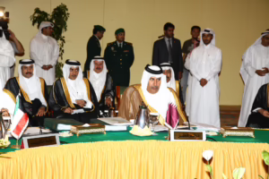 رئيس الوزراء وزير الخارجية الشيخ حمد بن جاسم بن جبر آل ثاني يشارك في الاجتماع الوزاري الـ112 لمجلس التعاون – 1 سبتمبر 2009