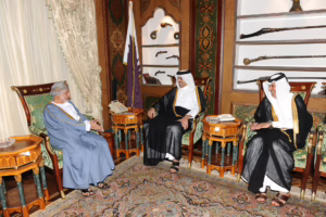 سمو ولي العهد الشيخ تميم بن حمد آل ثاني يستقبل وزير خارجية سلطنة عمان – 6 سبتمبر 2009