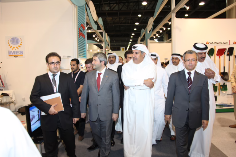 الشيخ حمد بن جاسم بن جبر آل ثاني يزور معرض “صُنع في تركيا” الأول بالدوحة – 4 أكتوبر 2009