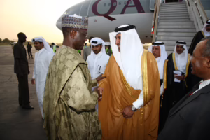 رئيس الوزراء الشيخ حمد بن جاسم بن جبر آل ثاني في زيارة رسمية إلى تشاد – 3 نوفمبر 2009