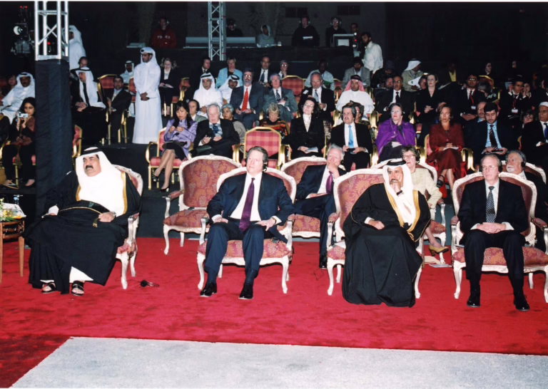 حفل افتتاح مبني كلية الاداب والعلوم بالمدينة التعليمية – 16 فبراير 2004