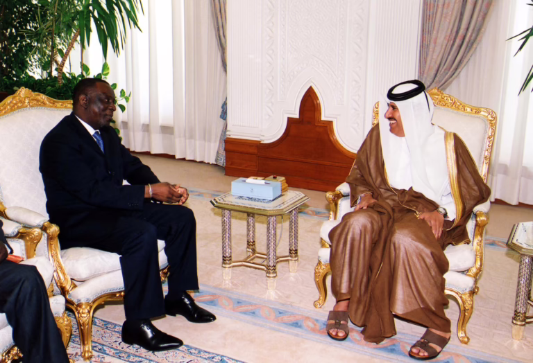 النائب الأول لرئيس مجلس الوزراء وزير الخارجية يستقبل وزيرَي خارجية السنغال والسلفادور ووفد برلماني من ألمانيا – 19 فبراير 2004