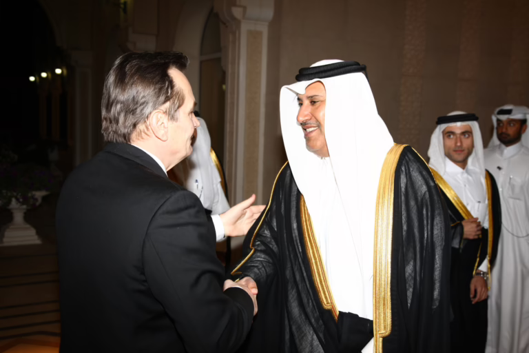 معالي رئيس مجلس الوزراء وزير الخارجية الشيخ حمد بن جاسم بن جبر آل ثاني يستقبل رئيس مجلس هيئة رئاسة البوسنة والهرسك – 14 مارس 2010