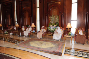 سمو الأمير الشيخ حمد بن خليفة آل ثاني يستقبل جلالة السلطان قابوس بن سعيد – 27 مايو 2010