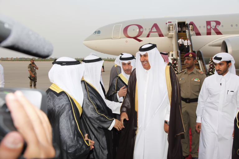 معالي رئيس مجلس الوزراء وزير الخارجية الشيخ حمد بن جاسم بن جبر آل ثاني في زيارة رسمية إلى الكويت – 23 أغسطس 2010