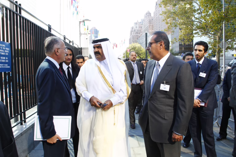 سمو الأمير الشيخ حمد بن خليفة آل ثاني يشارك في اجتماع الأمم المتحدة في نيويورك – 20 سبتمبر 2010